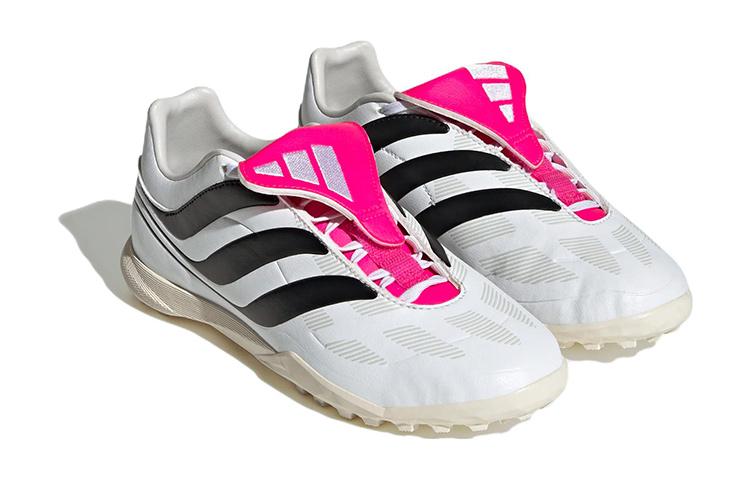 adidas Футбольные бутсы с низким верхом, белые, черные, красные, для детей, ID6793, с амортизацией Precision.3, износостойкие