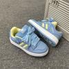 Сине-желтые нишевые хлебные туфли женские приливные летние новые пара универсальные повседневные спортивные туфли