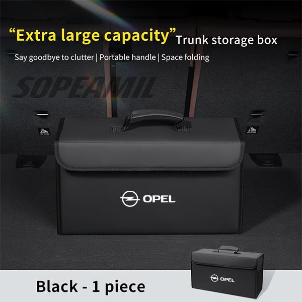 ulvc3 Car Trunk Organizer Box Tailbox Stowing Tidying Storage Bag For Opel OPCline ASTRA CORSA INSIGNIA MOKKA VECTRA ZAFIRA GTC Tigra