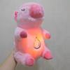 30cm Breathing Capybara Baby Animals Plush Toys Kids Sleeping Appease Companion Snoring Doll with Sound and Light Christmas Gift