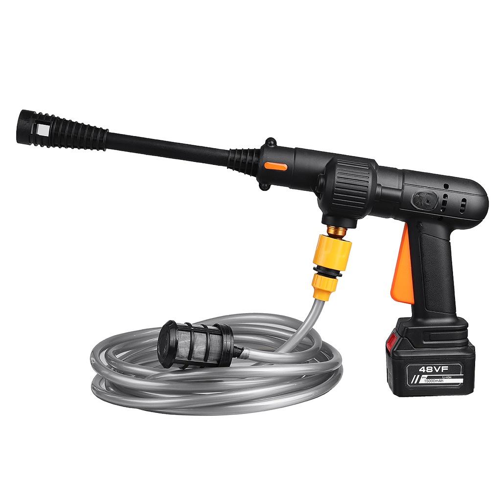 25 В Индикатор заряда батареи Беспроводная автомобильная пенная насадка 650 Вт Портативные пистолеты для мойки высокого давления Электрическая автомобильная мойка для воды
