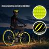 5cm*25m Reflective Tape Fluorescent Yellow Waterproof Outdoor Adhesive Road Safety Warning Stickers For  Bicycle Helmet Trailers