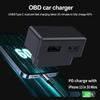 Для Tesla Model 3/Y/X/S Адаптер OBD Разветвитель для зарядки для инструмента автомобильной диагностики Аксессуары