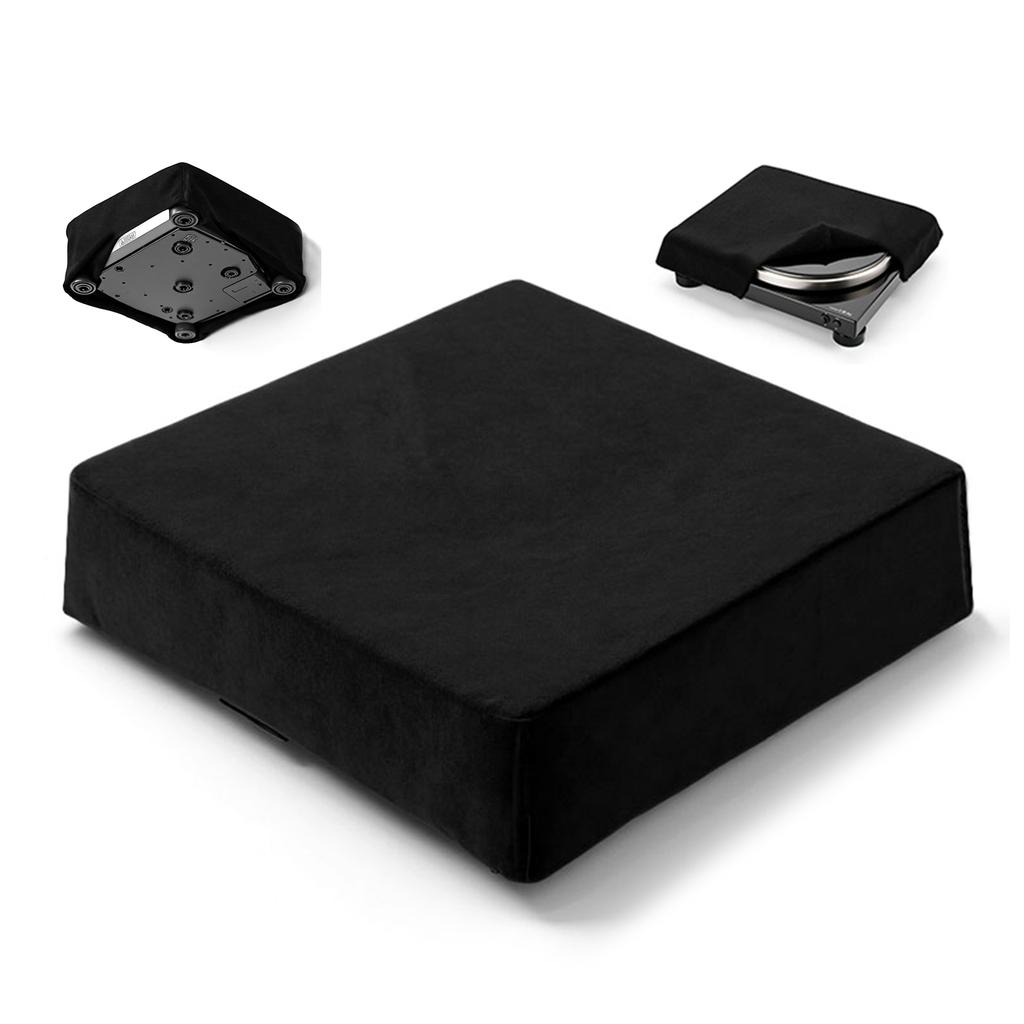Stretchable Fabric Turntable Dust Cover Quick Setups Shield For AT-LP120XUSB Modern Home Audios Systems Protectors