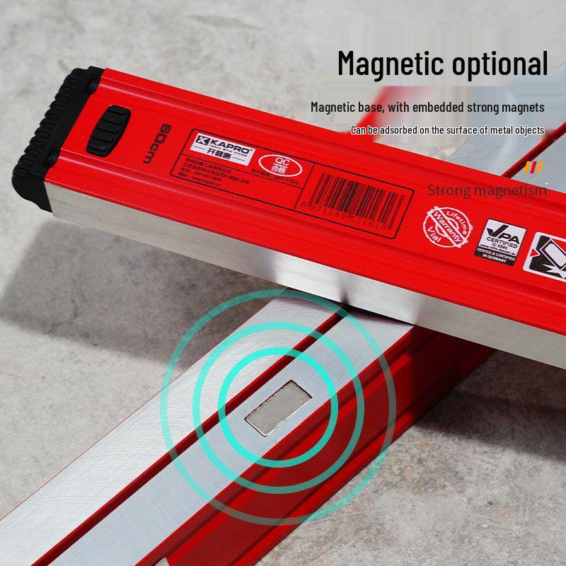 Высокоточный противоударный мини-магнитный алюминиевый спиртовой уровень