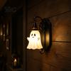Holiday Gift for Friends Cute Ghost Wall Light, Wizard Hat Lamp, Decorative Indoor Light Fixture Mount Lamp Halloween Home Hallway Entrance