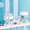 16Pcs/set Mermaid Party Cake Decoration Bubble Pearl Balls Cake Topper Girls Birthday Party Cupcake Dessert DIY Decor Wedding