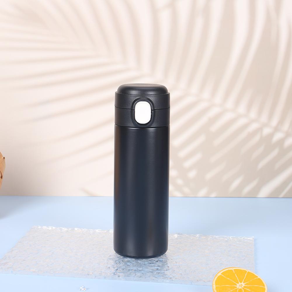 320ML Stainless Steel Thermal Mug Office Home Thermos Cup Bouncing Cover Vacuum Flask Thermos Cup Coffee Tea Milk Thermo Bottle