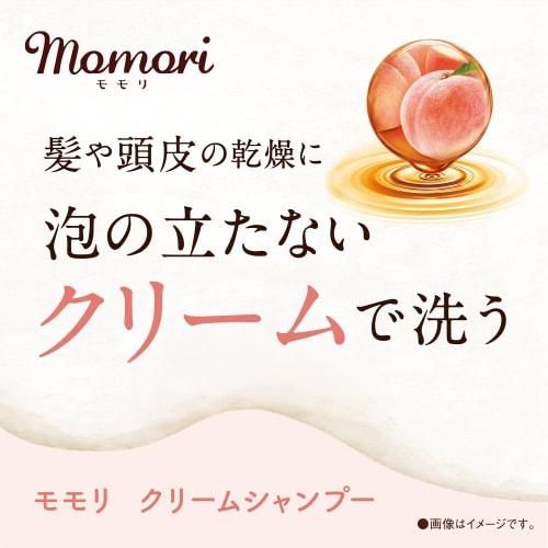 [.co.jp limited] Momori Cream Shampoo Увлажняющий без силикона с ароматом фруктов и цветов 420 г