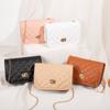 Embroidered Shoulder Bag Women's Crossbody Bag Fresh and Sweet Mobile Phone Bag