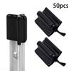50x T Post Accessories Easy Grip for Fence Stakes End Cap Soft PVC Rubber Replacement Toppers
