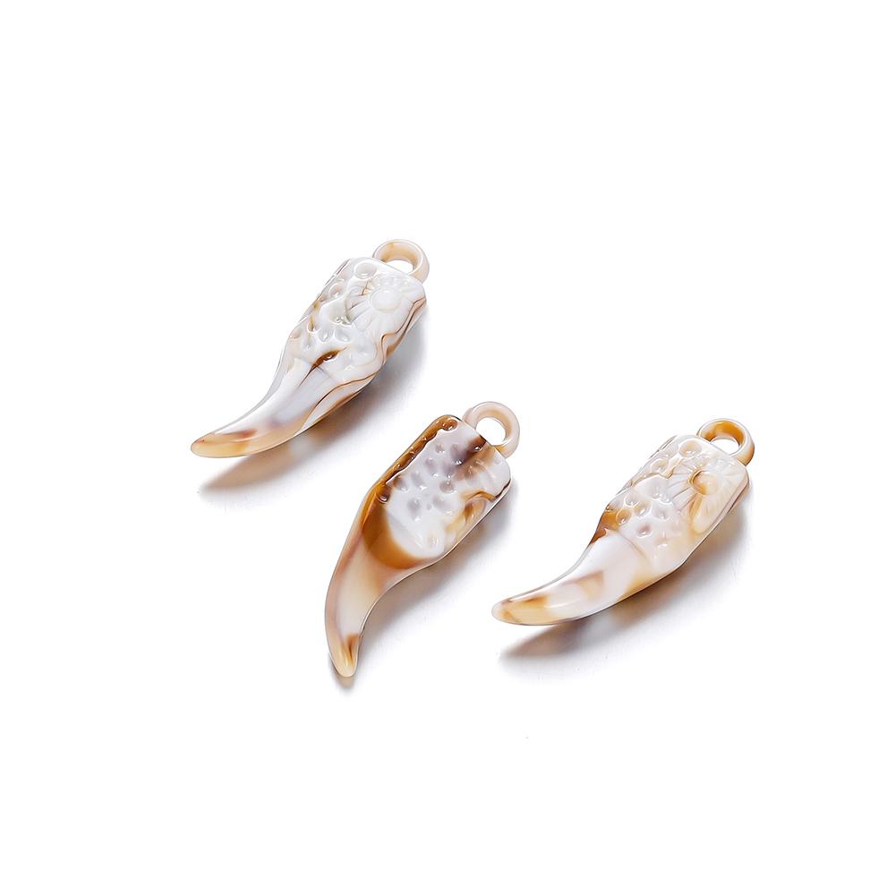 10/20Pcs/Lot Mix Acrylic Shell Conch Starfish Charm Pendants for DIY Women Earring Bracelet Necklace Jewelry Making Accessories