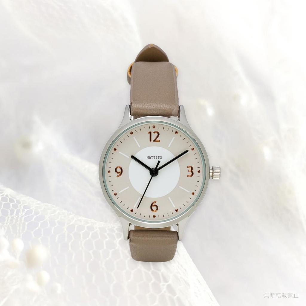 Fieldwork Women's Analog Watch with Leather Strap, Cute and Easy to Read, Brown, Color: Caramel JN011-4