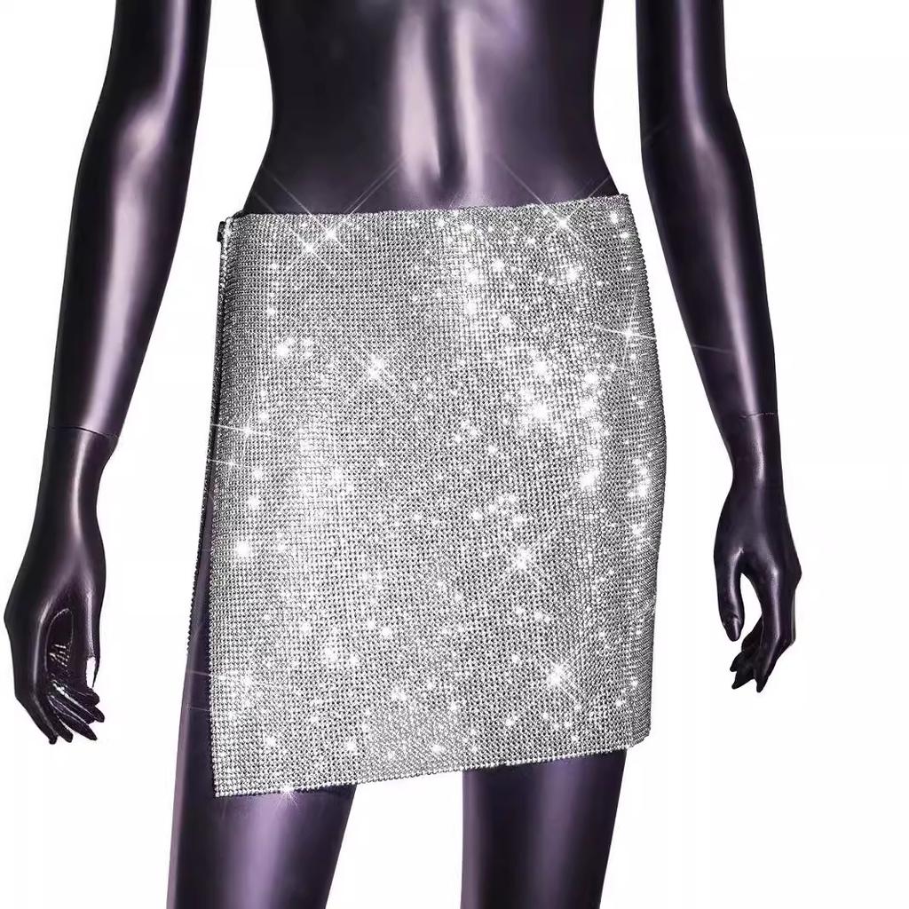 Одежда новая eba сексуальная юбка со стразами