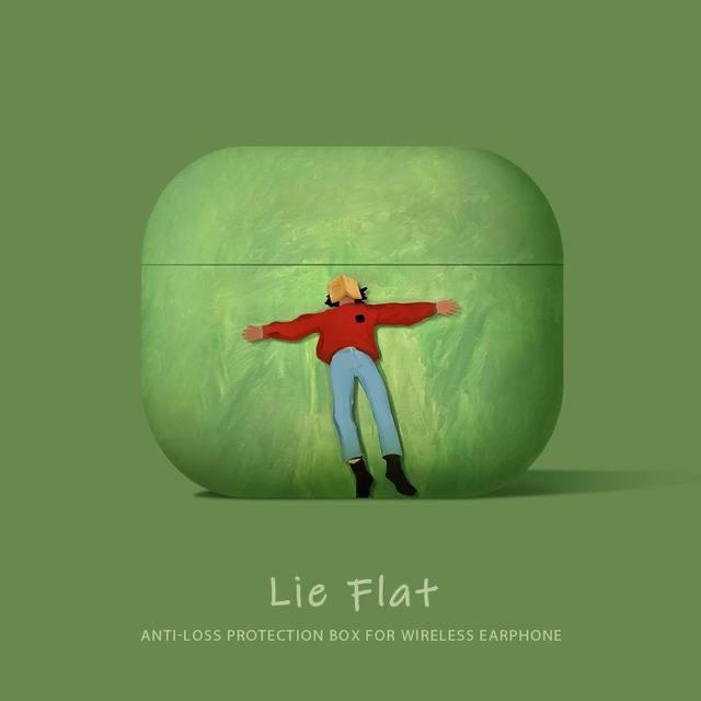 Подходящий защитный чехол для AirPods4 Pro2 Apple 3-го поколения 4-го поколения Чехол для наушников Всесторонний чехол для беспроводных Bluetooth-наушников