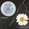 DIY Candle Silicone Mold Daisy Chamomile Flower Candle Wax Mould Handmade Soap Candle Molds Car Aromatherapy Making Home Decor
