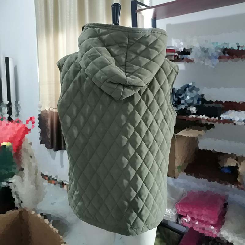 Хлопковый жилет с капюшоном, однотонная куртка без рукавов, женская свободная теплая легкая хлопковая одежда в стиле Харадзюку, повседневная одежда на осень и зиму