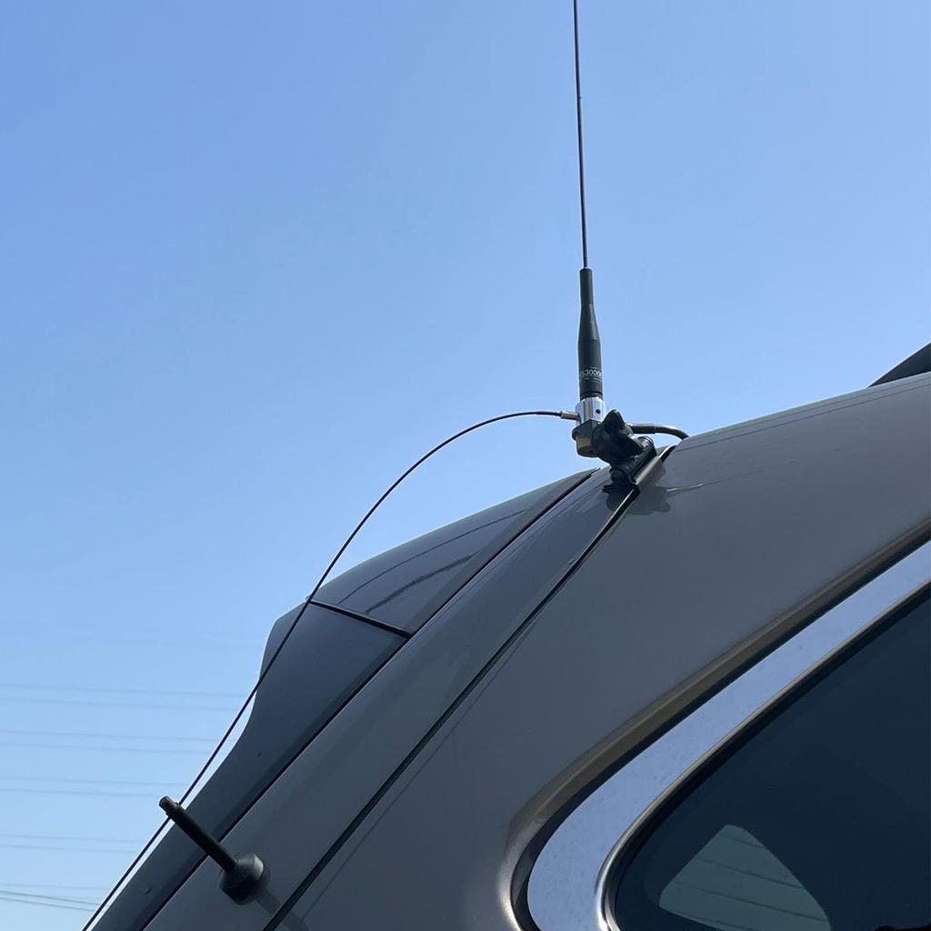 Natec Mobile Antenna MS3000E for 351MHz Digital Simple Radio Digital Low Power Community Radio Cable with SMA Antenna Plug THLC50S Shape Memory Alloy