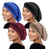 European And American Solid Color Elastic Ethnic Style Bag Head Cap, Twist Braid Chemotherapy Cap, Confinement Cap Jdt-429C