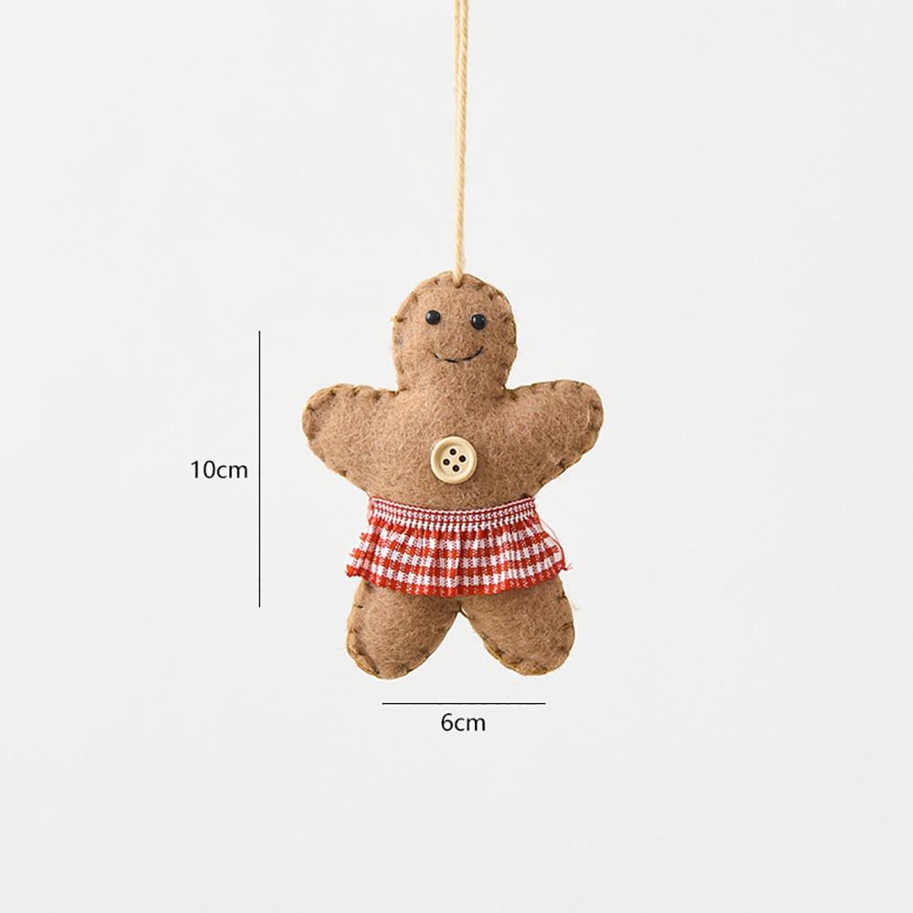 Felt Christmas Hanging Pendant Multicolor Christmas Tree Decoration Drop Ornament Home Decoration