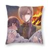 Anime My Happy Marriage Square Pillowcase Pillow Cover Cushion Zip Decorative Comfort Throw Pillow for Home Bedroom