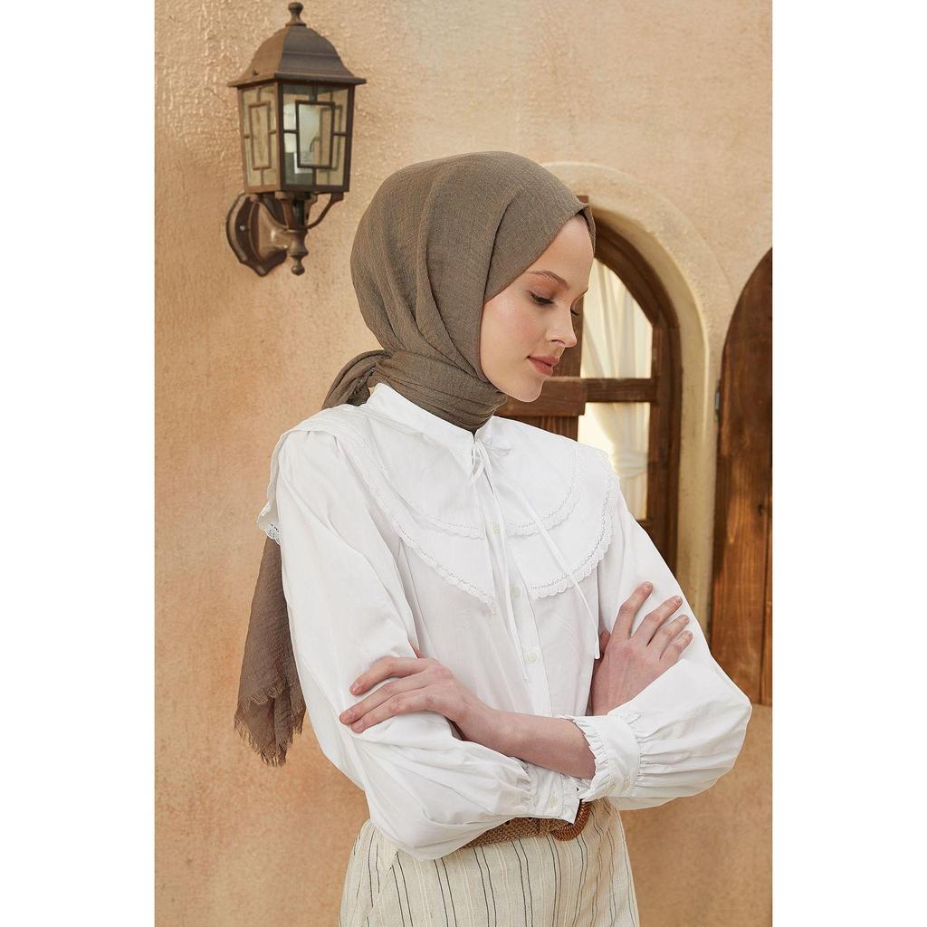 Crepe Hijab Mink