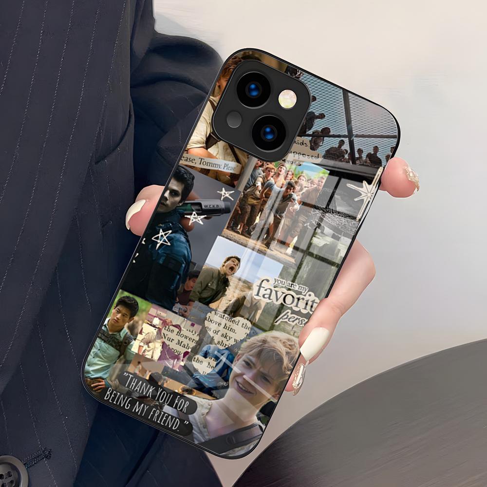 Чехол для телефона по фильму «Бегущий в лабиринте» для iPhone 17 Pro Max 15 Pro 16 14 Plus 12 13 Mini 11 Pro Ударопрочный стеклянный чехол