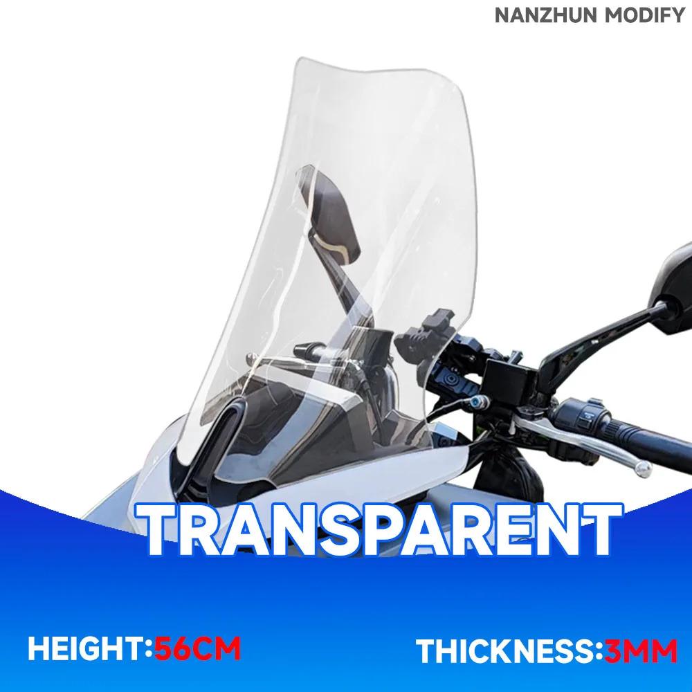 For SYM JET 14 EVO 125 150 200 Motorcycle Accessori Windshield Windscreen Visor Wind Screen Deflector Kit