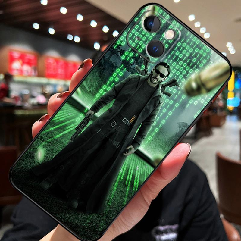 Матрица Для Apple iPhone 11 14 12 Pro Max 7 8 Plus X XS XR SE 2020 13 Pro Max Задняя крышка телефона Coque