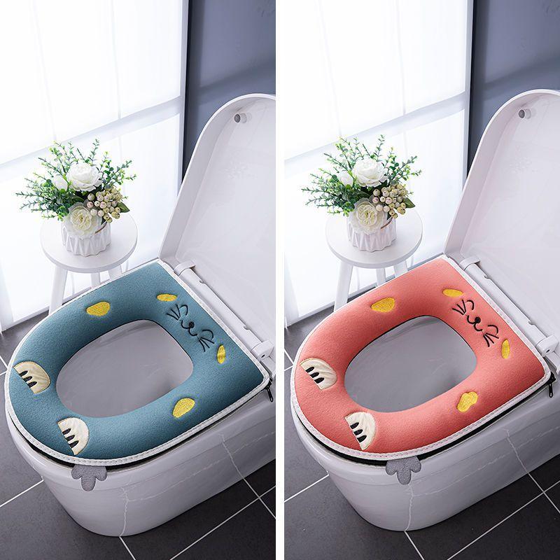 Универсальная подушка для табурета Полностью закрытая подушка для табурета Утолщенный чехол для табурета с рисунком Водонепроницаемая подушка с застежкой-молнией