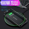 100W Wireless Charger For iPhone 16 15 14 13 Pro Xs Max Mini 15 Induction Fast Wireless Charging Pad For Samsung S22 S8 S9 S10