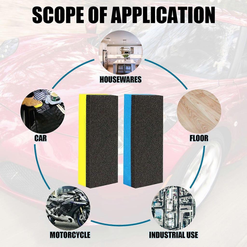 Household cleaning water-absorbing sponge does not stick to dust leather metal glass wiping towel absorbs water without trace water towel yellow