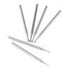 Set of 6 Tungsten Carbide and Drill Bits with Shank Cone Drill Cutter Set Burs, Burs, 2.35mm Diameter, (1.0/1.4/1.6/1.8/2.0/2.3mm)