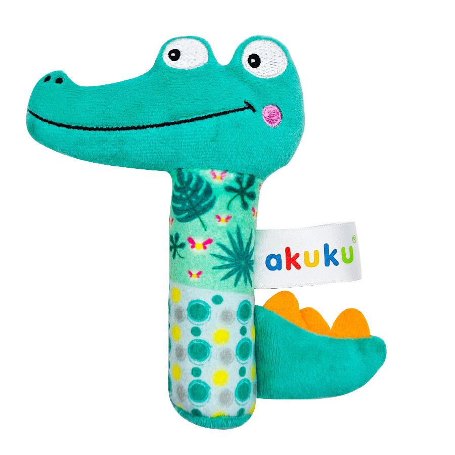 AKUKU A0644 Squeaky rattle crocodile