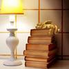 Decorative Sleeping Dragon Bookshelf 3D Printed Dragon Figurine Creative Dragon Ornament  Book