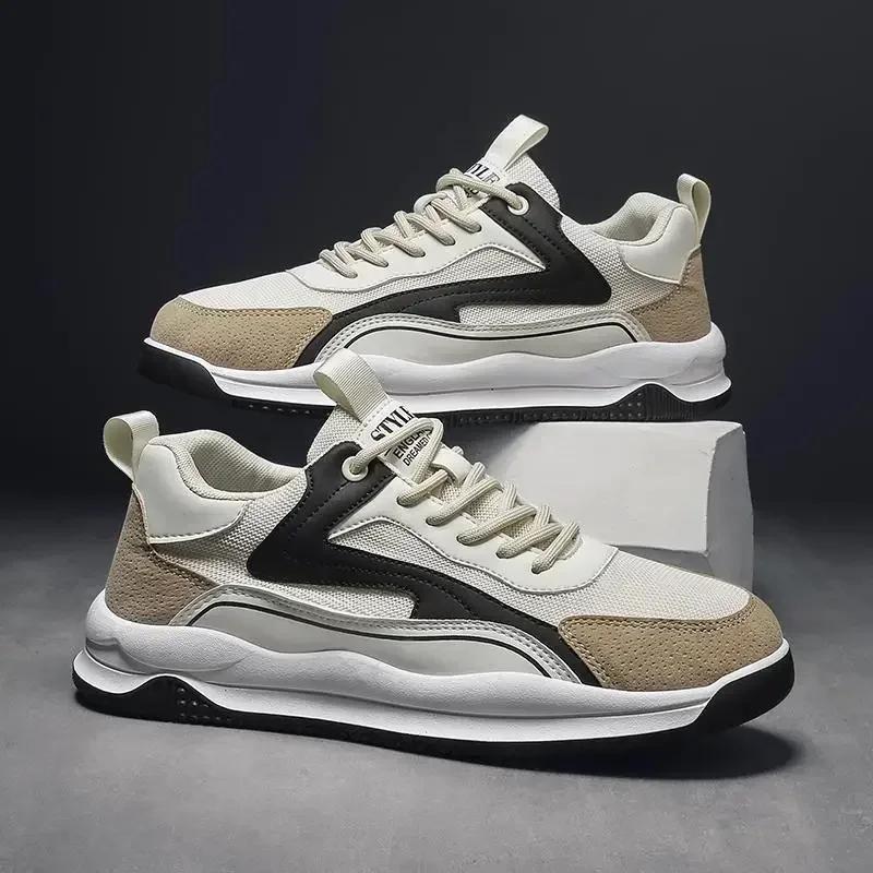 Модная мужская повседневная спортивная обувь с дышащей мягкой подошвой, легкие кроссовки для бега на открытом воздухе, удобные кроссовки для тенниса и ходьбы