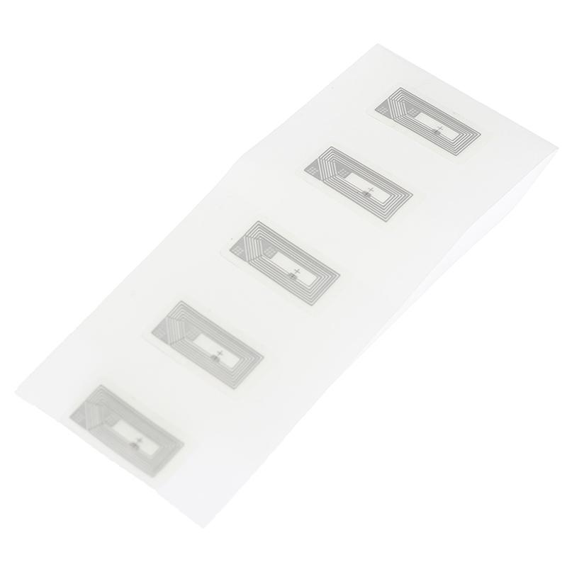 100 шт. NFC чип Ntag213 наклейка мокрая инкрустация 2*1 см 13,56 МГц Rfid Ntag213 этикетка тег