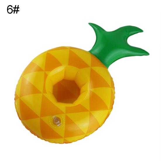 HaoYunLai прекрасный ананас птица надувной поплавок банка для напитков подстаканник реквизит для плавания
