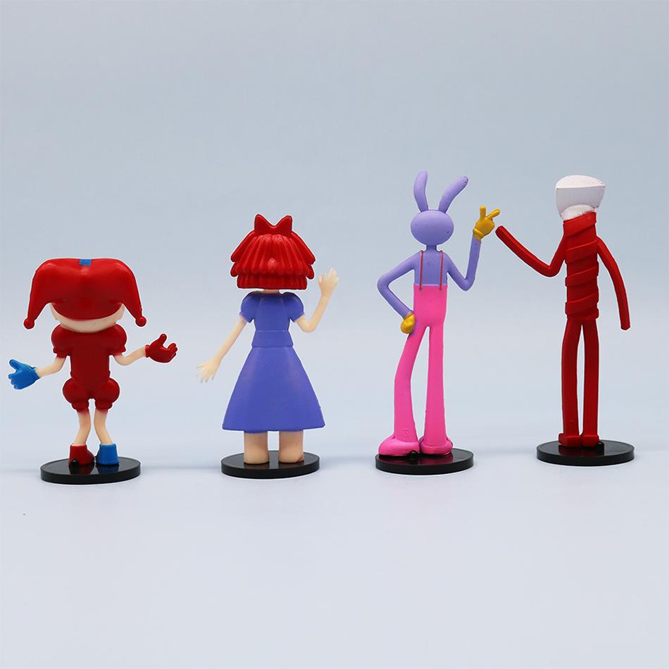 8 шт. - Удивительный Цифровой Цирк, Модель Игрушки, Хобби, Мультяшные Арт-Аксессуары, Подарок-Награда из Аниме для Детей, Мультяшное Украшение