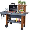Smoby Scalable Outdoor Kitchen - Grill and Plancha - 40 Accessories