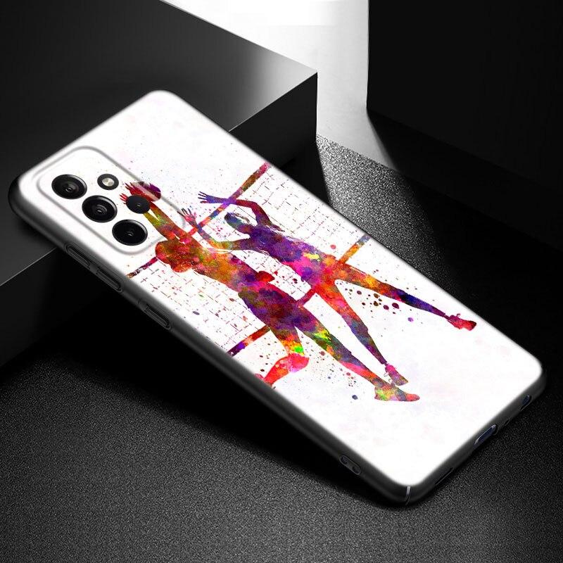 Чехол для телефона «Волейбол» для Samsung Galaxy A21 A30 A50 A52 S A13 A22 A32 A33 A53 A73 5G A11 A12 A31 A51 A70 A71 A72