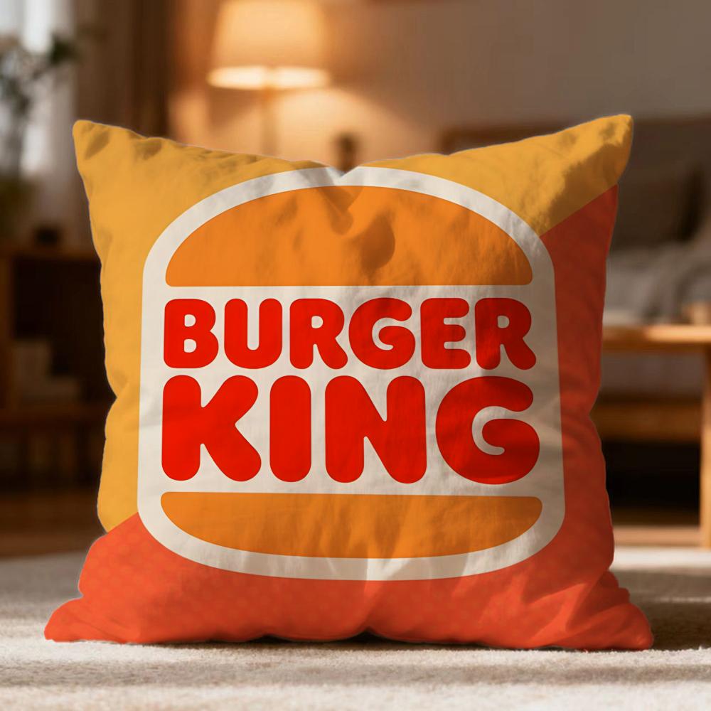 Популярная наволочка Burger Kinged Мягкая Стирка Многоцелевая для Дивана Кровати Путешествий Офиса