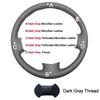Hand Sewing Steering Wheel Cover For Cupra Ateca Formentor Born Leon Tavascan Terramar Original Steering Wheel Braid Accessories