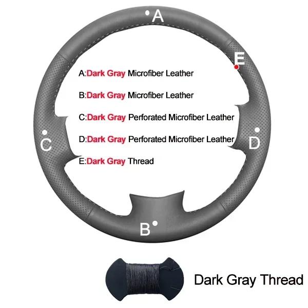Hand Sewing Steering Wheel Cover For Cupra Ateca Formentor Born Leon Tavascan Terramar Original Steering Wheel Braid Accessories