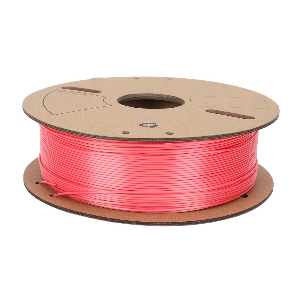 Шелковая нить PLA диаметром 1,75 мм, весом 1 кг и весом 2,2 фунта, скоростью печати 40–500 мм/с, одноцветная нить для 3D-принтера