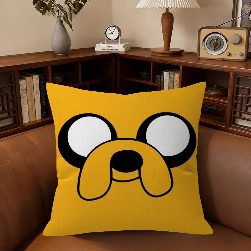 Cushion Cover Inches Farmhouse Decor Home Throw Pillow Covers For Couch Decorations Anime A-Adventures T-Imes