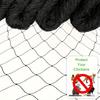 25x50 FT Heavy-Duty Nylon Bird Netting UV Resistant Hawk Protective Net For Chicken Coop Fruit Tree Against Birds Deer Squirrels