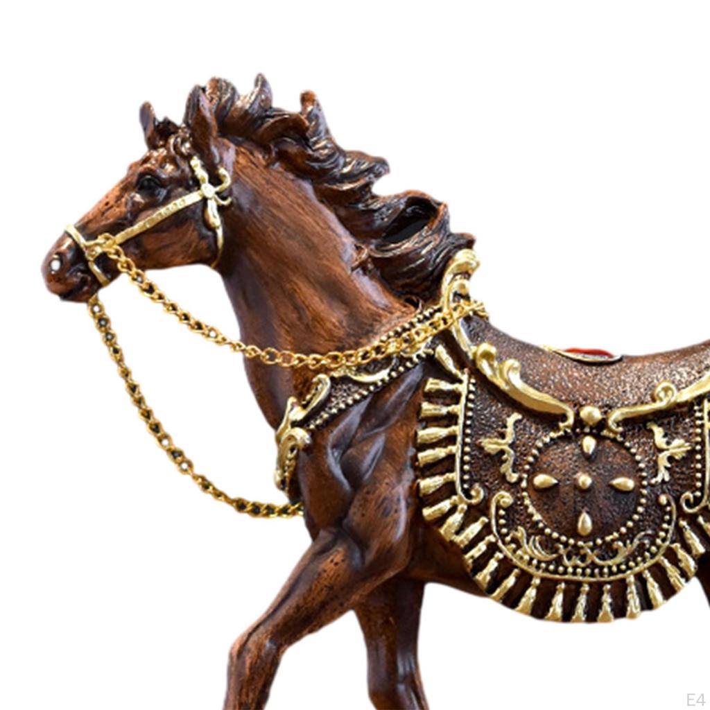 Elegant Horse Sculpture for Home Decor and Office Desk