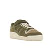 Adidas Forum 84 Low Focus Olive Женские кроссовки Зелено-кремово-белые GX5075