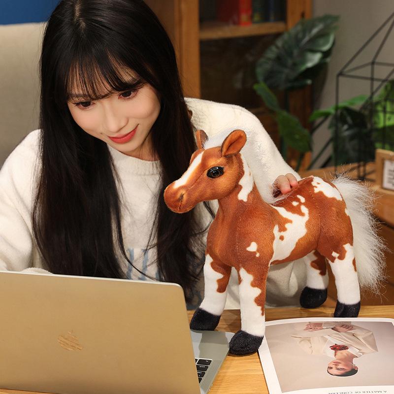 Фестивальный плюшевый пони, кукла-маскот лошади: Детский подарок на день рождения и украшение